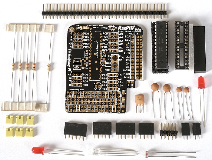 Step 2: solder 10k resistor R1