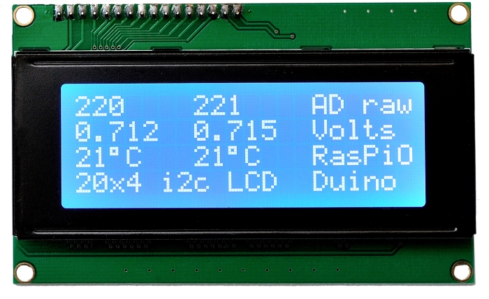 ADC, Voltage and Temperature readouts